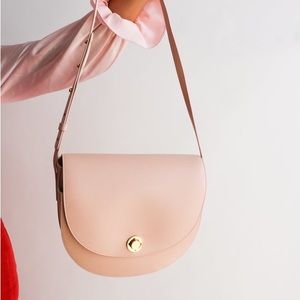 Mansur Gavirel Saddle Bag Blush